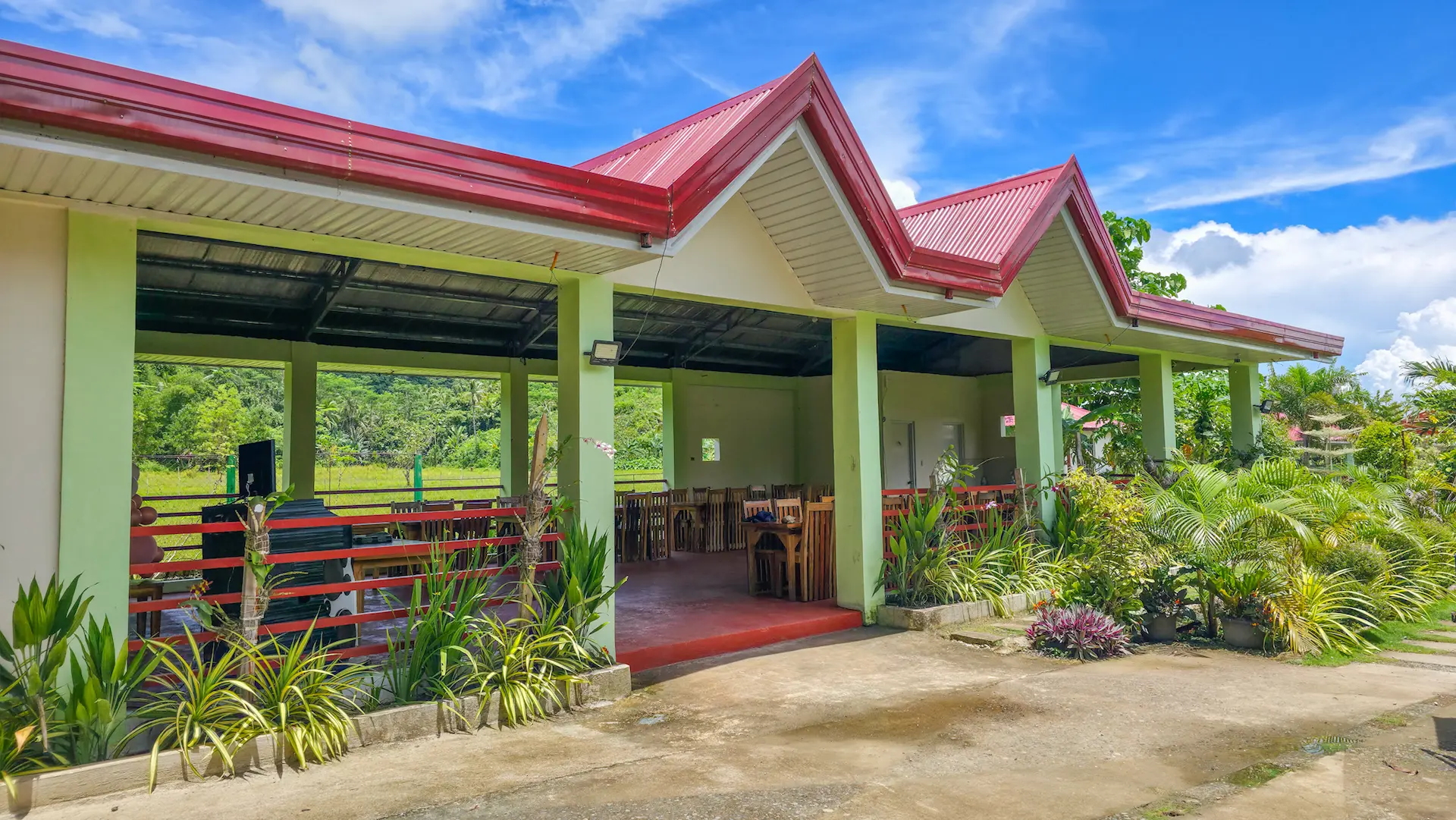Large event cottage for Package B at Mariden Resort Siargao - seats up to 60 guests